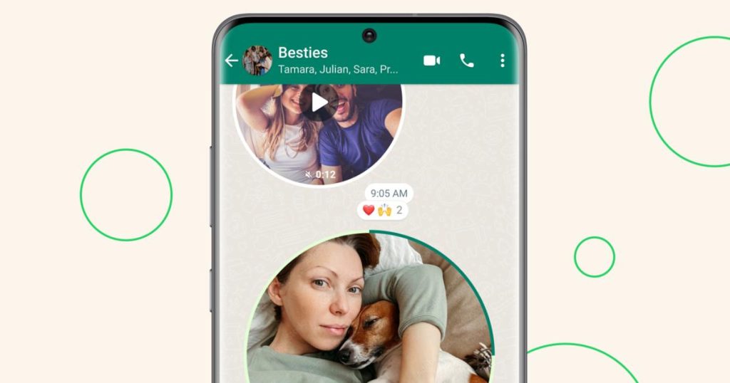 WhatsApp adds Telegram-style video messages – Engadget