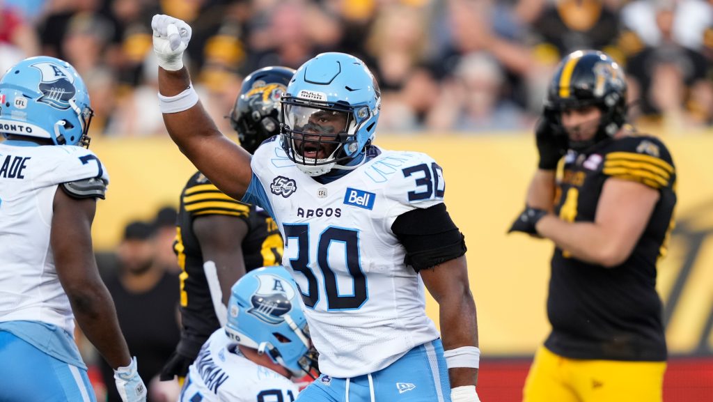 Argos beat Ticats on Friday to stay undefeated – CFL.ca