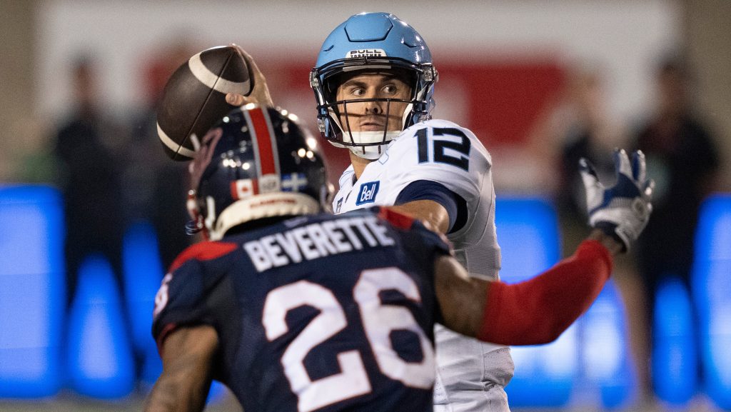 Argos hold off Alouettes in thriller to remain undefeated