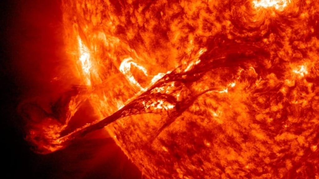 Double solar storms to hit Earth at any moment today! Will it spark an internet apocalypse?
