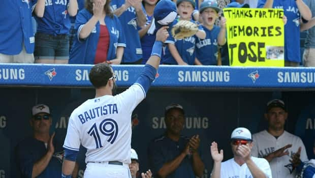 Jose Bautista signs one-day contract to officially retire with Toronto Blue  Jays - The Globe and Mail