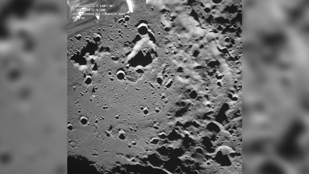 Russia’s lander crashing into the moon may signal another shift in the space race, experts say