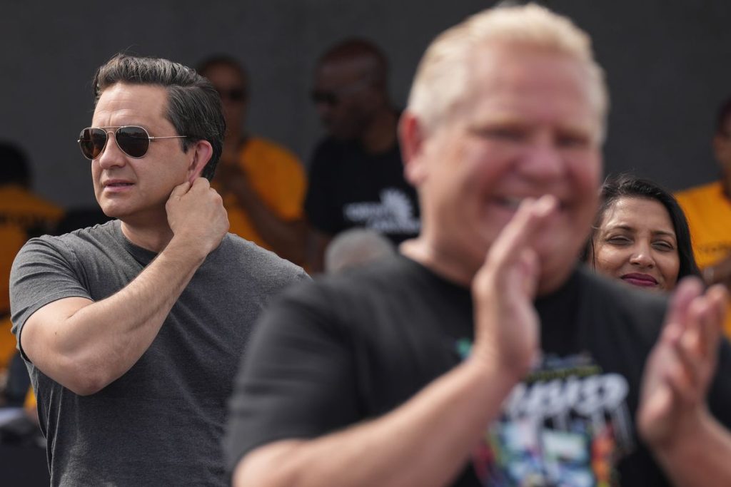 Doug Ford did not meet with Pierre Poilievre despite video, spokesperson says