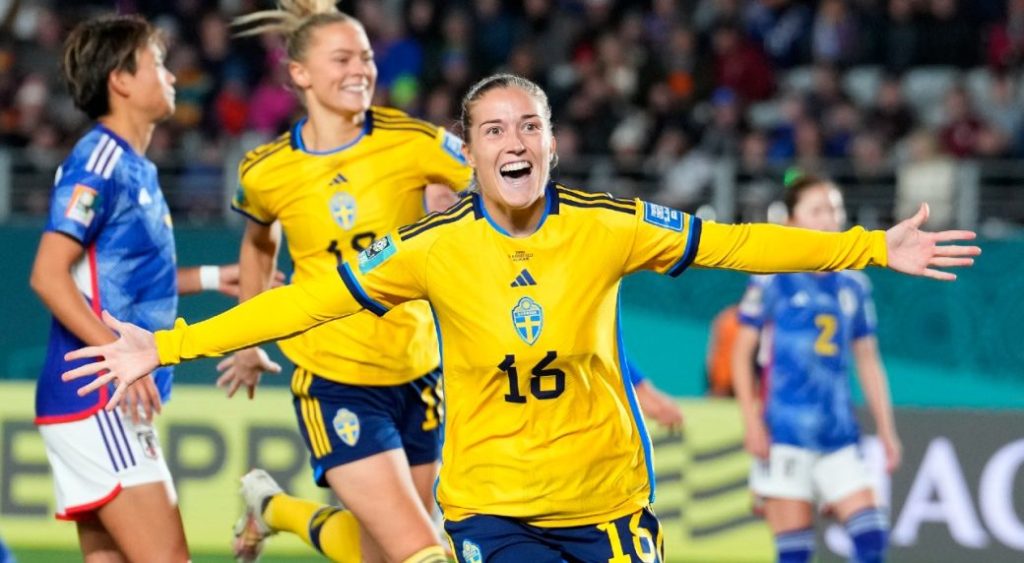 Sweden stuns tournament favourite Japan in Women’s World Cup quarterfinals