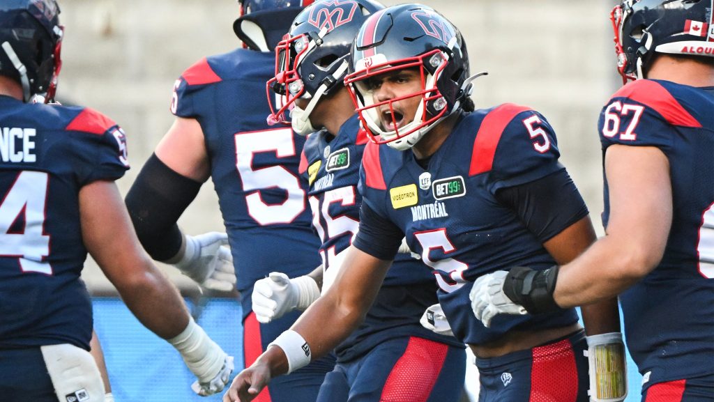 Alouettes scorch Roughriders for third straight win
