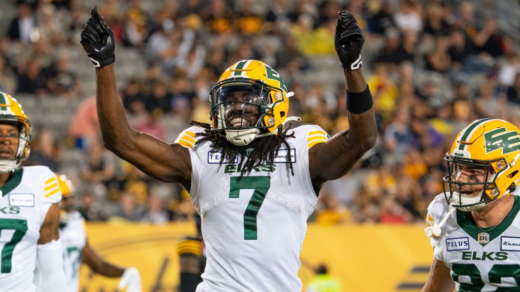 Ford leads Elks past Tiger-Cats to earn first win of season