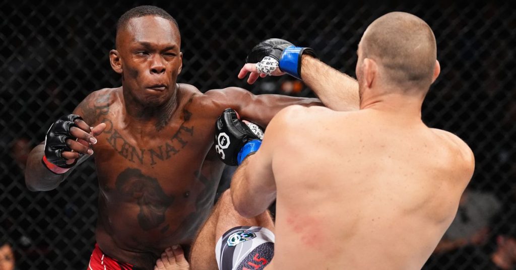Dana White calls for rematch after Israel Adesanya looked ‘flat and slow’ at UFC 293