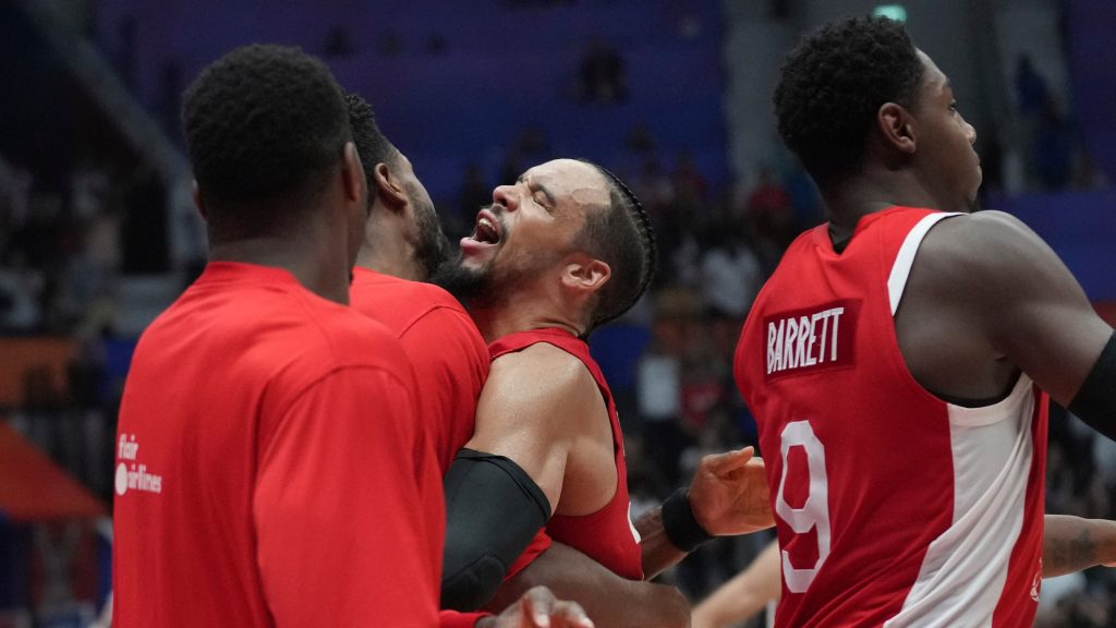 Canadian men's basketball team clinches Olympic berth en route to World Cup quarterfinals – CBC Sports