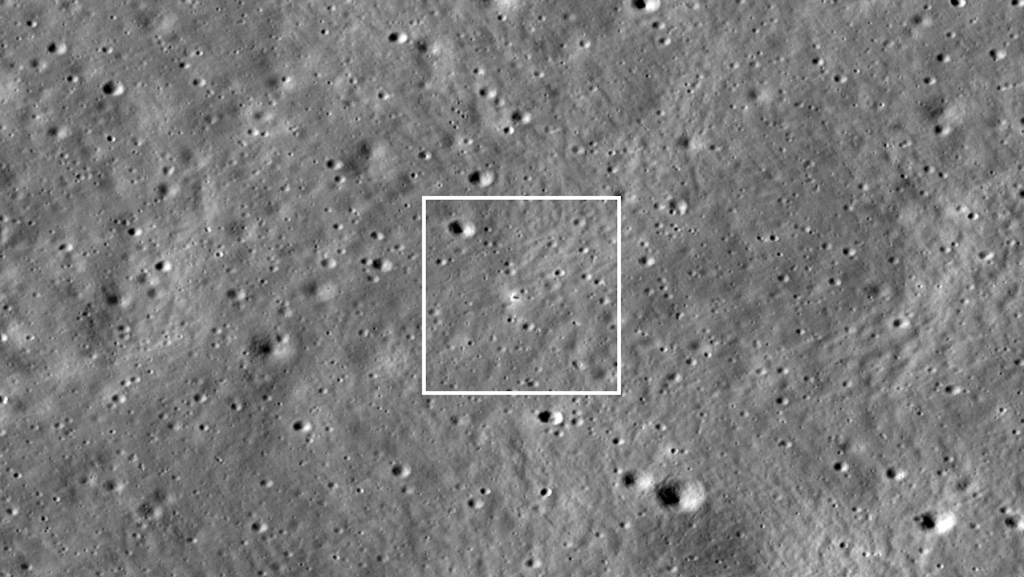 LRO Observes Chandrayaan-3 Landing Site – Space Ref