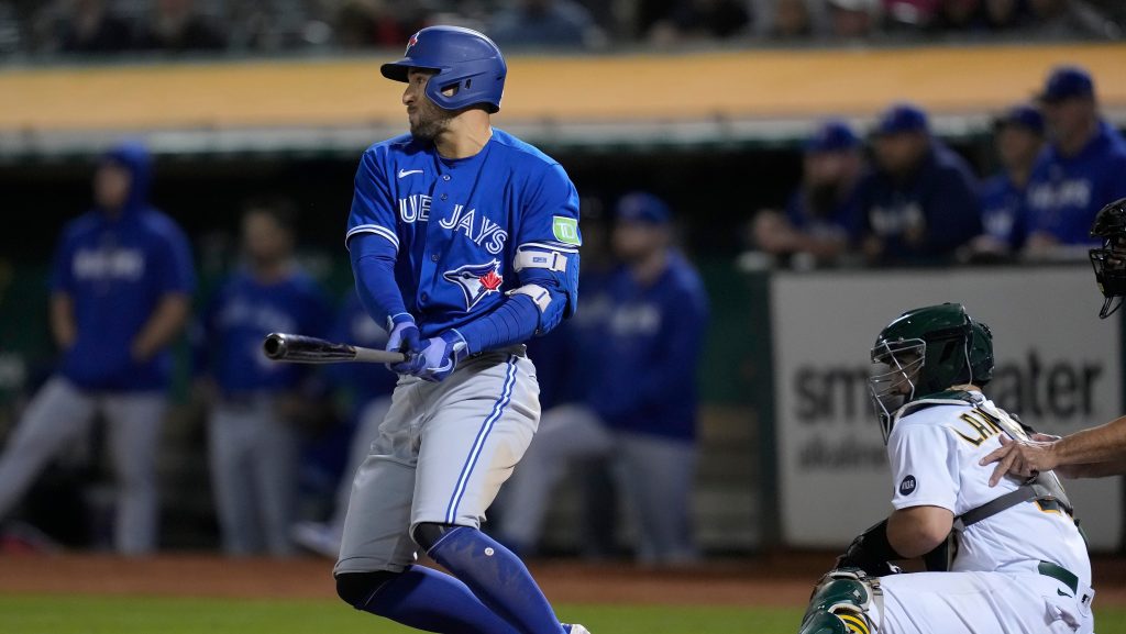 Blue Jays use big inning to beat A's; move back into Wild Card spot – TSN