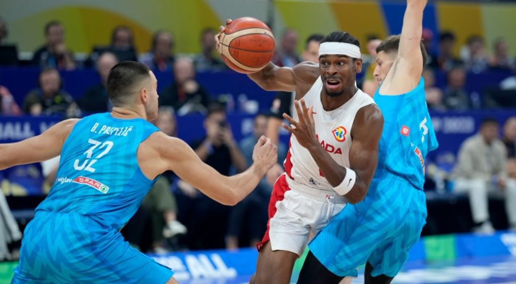 Gilgeous-Alexander leads Canada’s charge past Slovenia, into FIBA World Cup semis