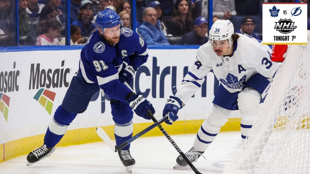 Maple Leafs seek spark in return to Tampa Bay after playoff triumph – NHL.com