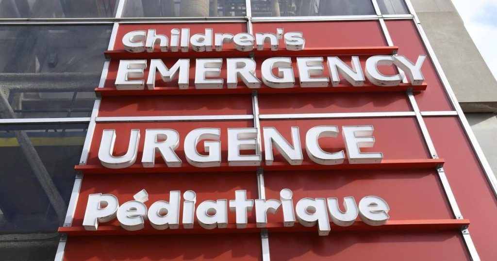 Kids cared for in hallways as McMaster ER overflows