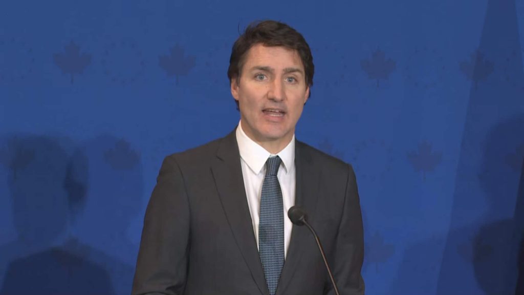 Right-wing MAGA politics caused Conservatives to turn backs on Ukraine, Trudeau claims