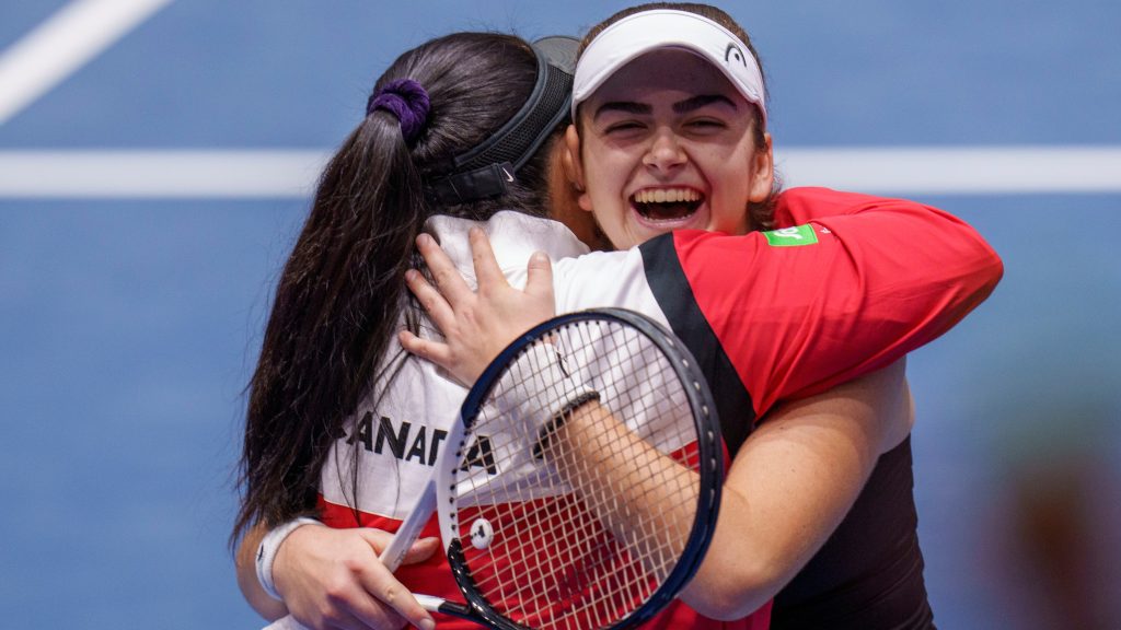 Canadian teen Marina Stakusic breaks out on big stage at Billie Jean King Cup