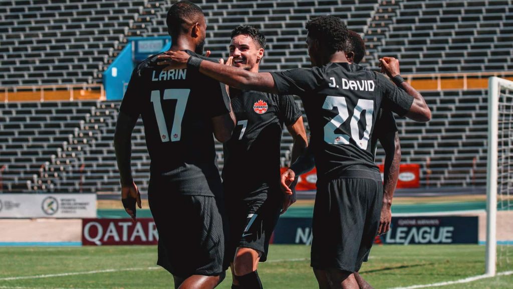 Canada scores late to beat Jamaica in 1st leg of CONCACAF Nations League quarterfinal – CBC Sports