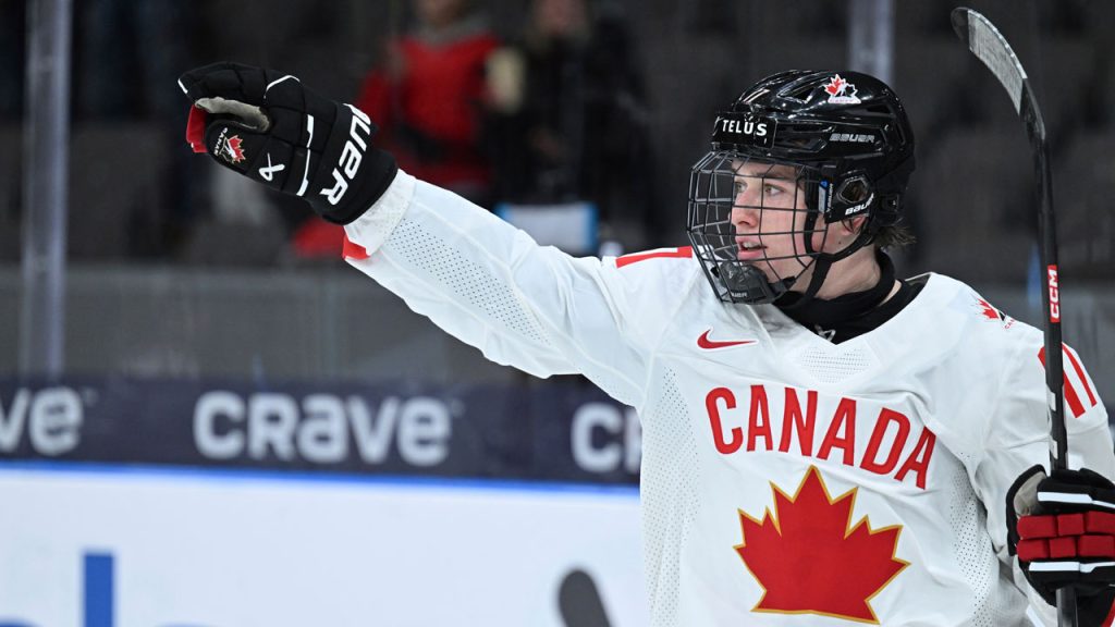 WJC Takeaways: Latvia no match for Celebrini’s skill, Canada’s depth