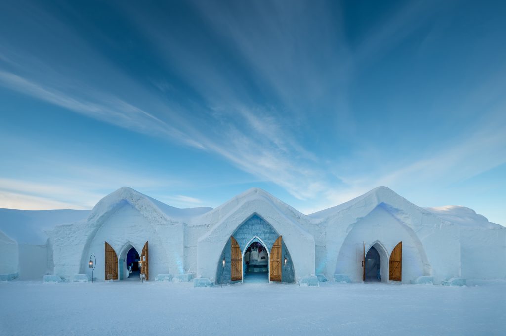 Spending the night in North America’s only ice hotel