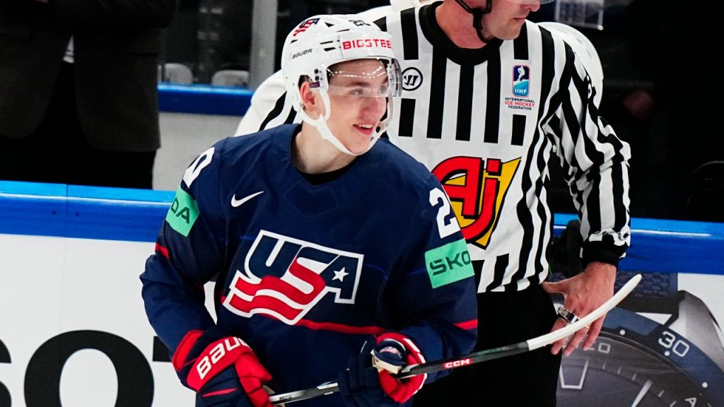 Lane Hutson scores in OT as U.S. halts Canada’s rally in WJC exhibition
