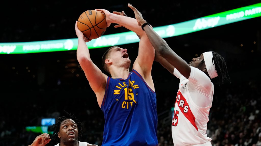 Jokic has 31 points and 15 boards, Nuggets beat Raptors for fifth win in six games