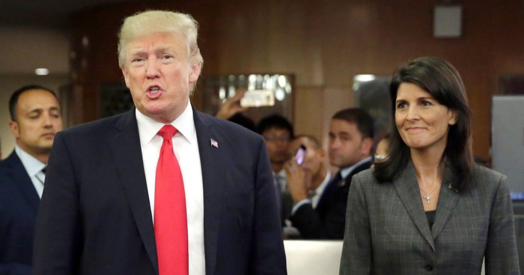 Trump promotes ‘totally baseless’ birther conspiracy theory against Nikki Haley