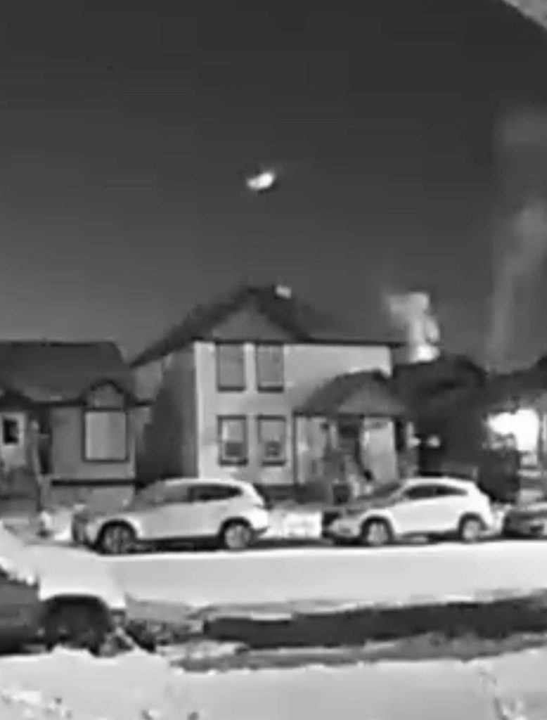 What was that thing in the sky over Airdrie?