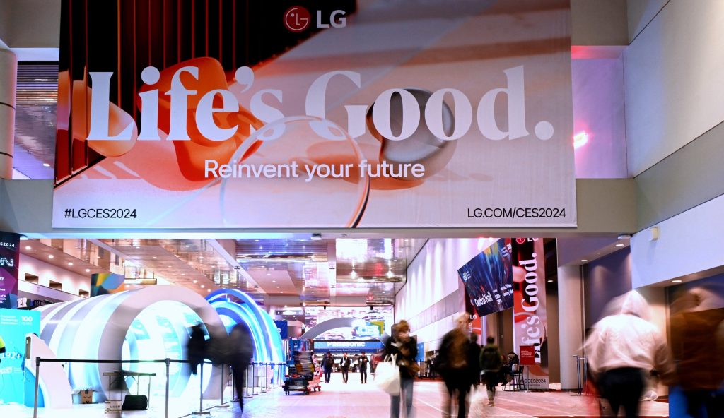 LG showcases transparent 4K OLED TV and more at CES 2024