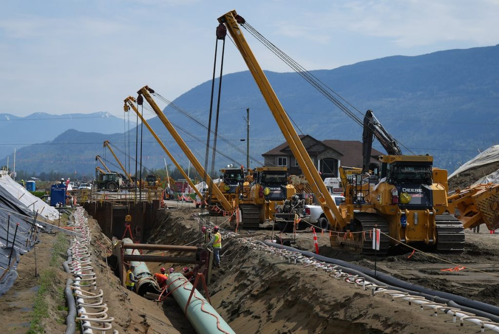 AIMCo looking to invest in Trans Mountain pipeline as expansion project nears end