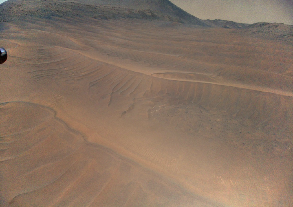 Before its demise, NASA’s Mars helicopter captured a glorious aerial view