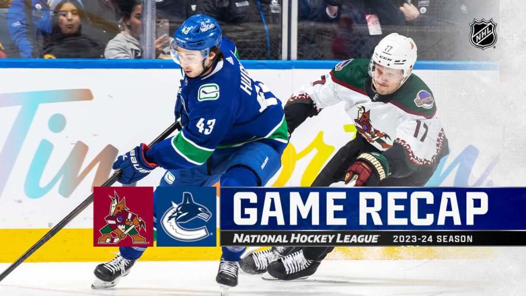 Canucks edge Coyotes, become 1st team to reach 30 wins this season – NHL.com