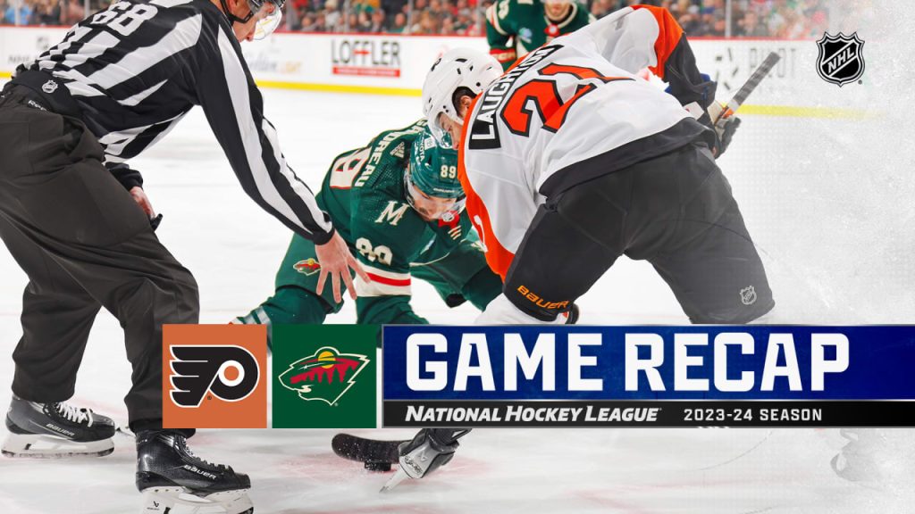 Flyers rally to top Wild in OT, keep Fleury from passing Roy on NHL wins list – NHL.com