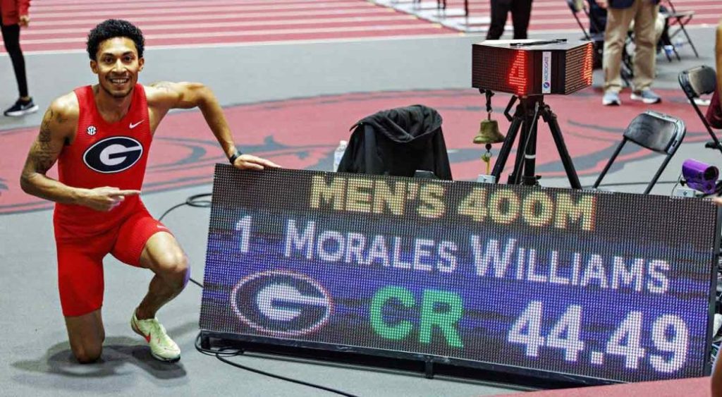 Canada’s Morales Williams denied world record in indoor 400 due to technicality – Sportsnet.ca