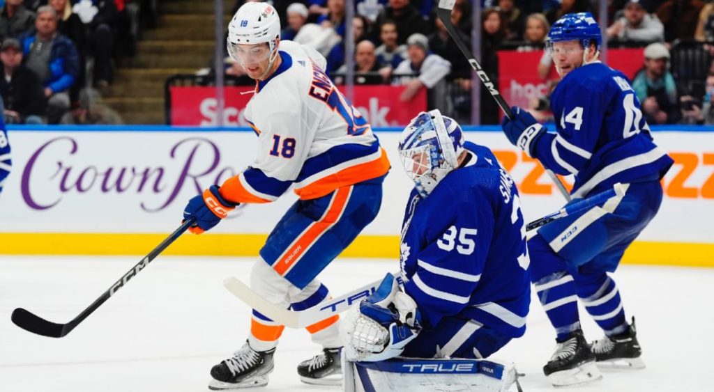 Islanders’ Engvall finds sweet revenge as Maple Leafs do ‘just enough to lose’