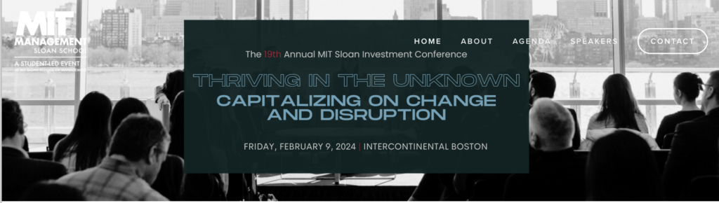 MIT Sloan Investment Conference 2024 – The Big Picture – Barry Ritholtz