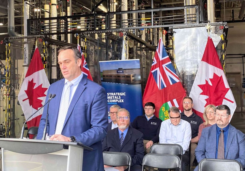 Federal investment will see Ucore scale up local processing facility – Kingston News – Kingstonist