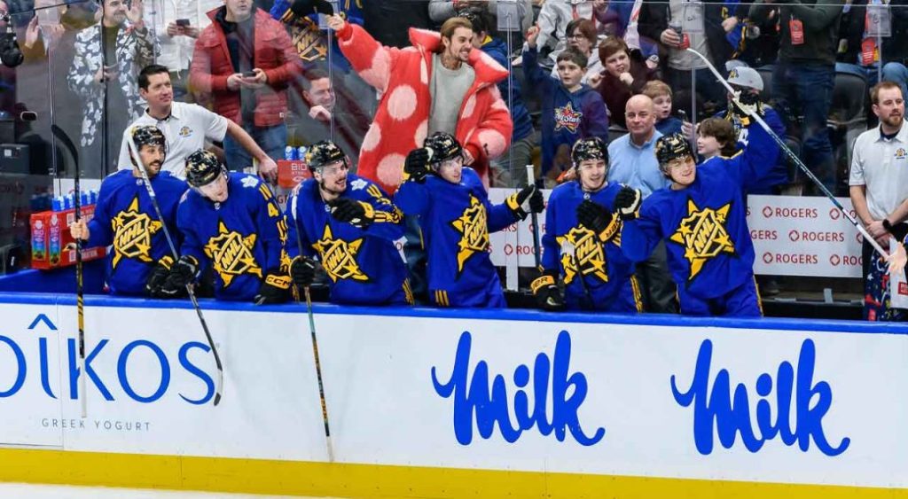 Maple Leafs-led Team Matthews mix competitiveness, chirps in NHL All-Star Game win