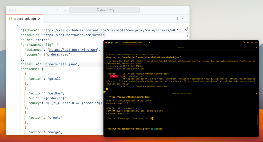 Microsoft Dev Proxy v0.15: Mock the APIs Secured with Entra and Many More