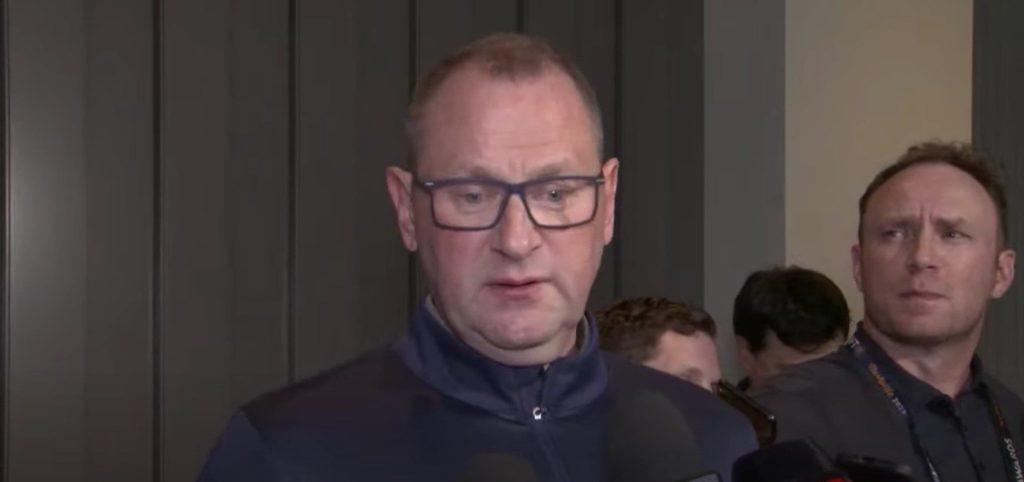 Brad Treliving on Mitch Marner’s injury status: "In all likelihood, it is a minor injury, but we want to be respectful of it quot