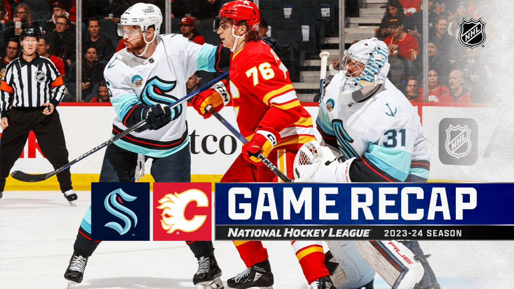 Grubauer makes 35 saves, Kraken end Flames' 5-game winning streak – NHL.com