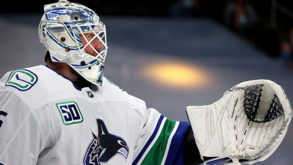 Report — Canucks goalie Thatcher Demko sidelined 2-4 weeks – ESPN
