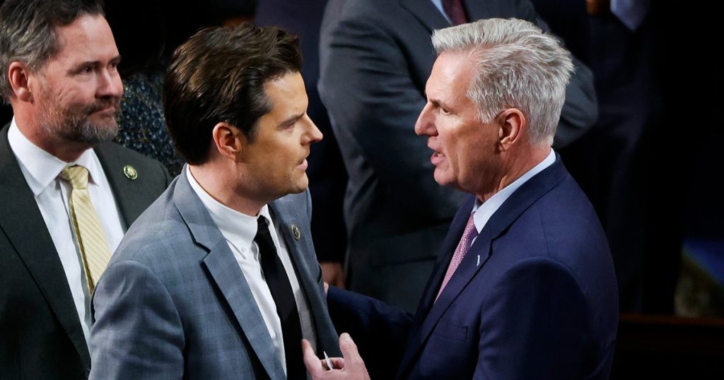 Matt Gaetz becomes the latest Kevin McCarthy defector to draw a primary challenger: From the Politics Desk – NBC News