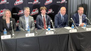 'Exceptional' hockey player introduced in Calgary | CTV News – CTV News Calgary