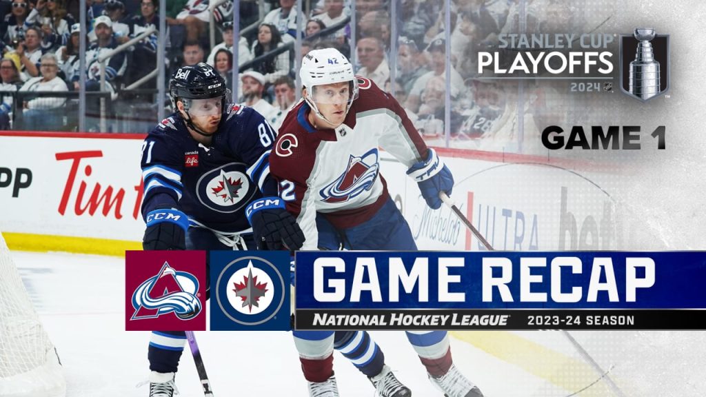 Jets score 7, hold off Avalanche in Game 1 of West 1st Round – NHL.com