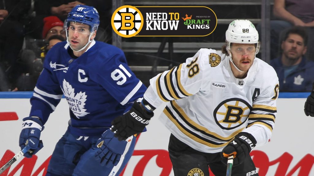 Need to Know: Bruins at Maple Leafs | Game 3 | Boston Bruins – NHL.com