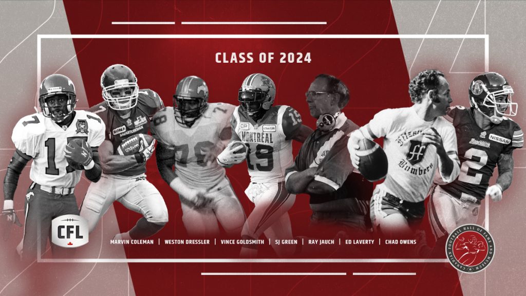 Green, Owens, Dressler highlight 2024 CFHOF Class of 2024