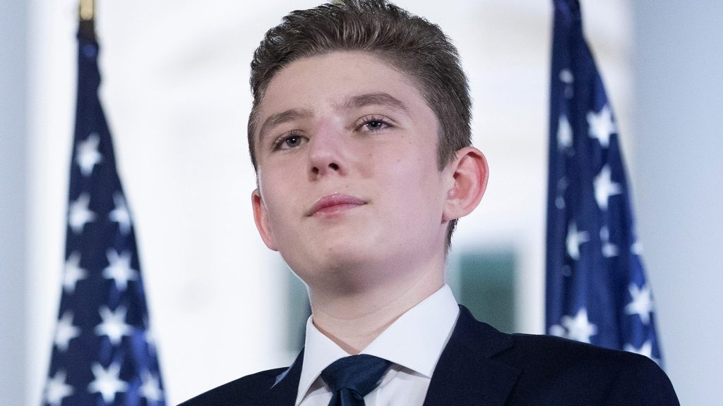 Barron Trump Is Officially Entering Politics