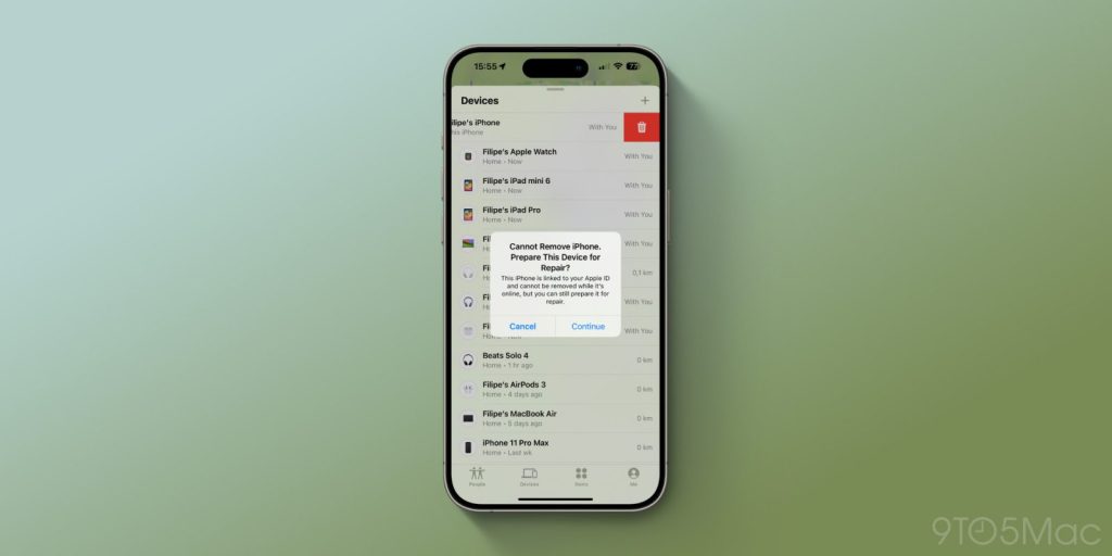iOS 17.5 introduces new 'Repair State' that keeps Find My on – 9to5Mac