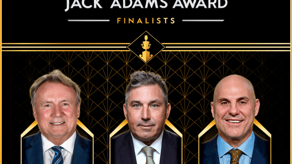 Bowness, Brunette, Tocchet named Jack Adams finalists – NHL.com