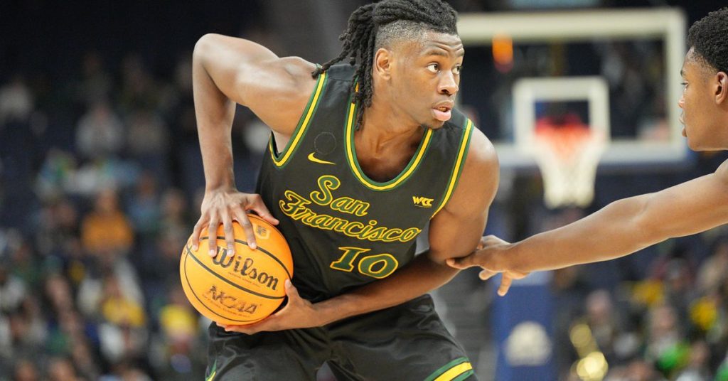 NBA DRAFT: Toronto Raptors select Jonathan Mogbo with the 31st pick