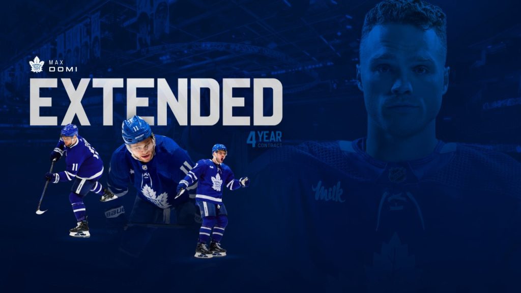 Maple Leafs Re-sign Forward Max Domi | Toronto Maple Leafs